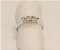 Anello Vidali Gioielli Donna in Oro bianco Zircone ANOR-23-34 - ANOR-23-34